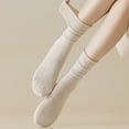 thumbnail image 2 of Sookeceks 6 Pairs Cotton Crew Socks for Women, Soft Fall/Winter Socks Above Ankle Socks for Casual Size 5-9, 2 of 8