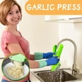 thumbnail image 4 of ¡Gran oferta! Prensa de ajo, pasta de ajo de plástico, caja de prensa de ajo para el hogar, utensilios de cocina manuales, 4 of 5