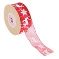 thumbnail image 1 of Cinta de poliéster perfecl 25 mm de ancho Cinta de Grosgrain de Navidad, 1 of 7