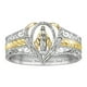 thumbnail image 1 of XWSHYW Anillos Regalo de Boda Redondo de Moda para Mujer, 1 Pieza, 1 of 2