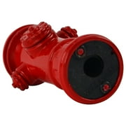 TreasureGurus Fire Hydrant Manual Pencil Sharpeners, Red