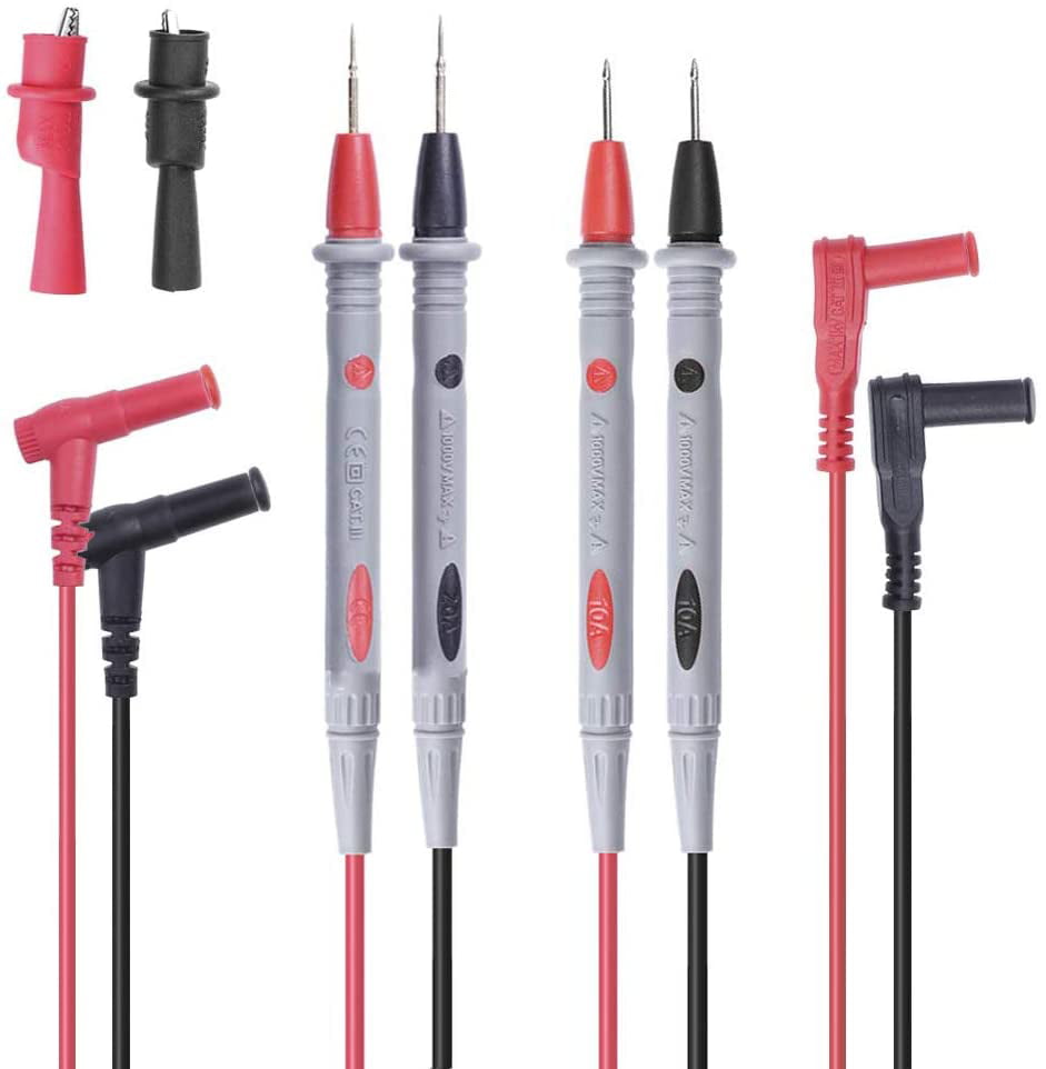 Details about    40-in-1 Multimeter Back Probe Test Lead and Test Probe Kit for Electronic 