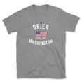 thumbnail image 1 of Brier Washington Patriot Men's Cotton T-Shirt, 1 of 1