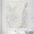 thumbnail image 1 of Alphabet Tapestry, Letters in Fun Colors Scribble Style ABC Hearts Comics Art, Fabric Wall Hanging Decor for Bedroom Living Room Dorm, 5 Sizes, Multicolor, by Ambesonne, 1 of 1