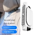 thumbnail image 2 of 3000mAh Air Conditioner For Car Battery-Powered Bladeless Fan Portable Car Air Conditioner For Front And Rear Seat Car Cooler High Wind Power,White - 17.6x8.5x3.4cm, 2 of 4