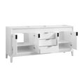 thumbnail image 2 of Avanity EMMA-V72-WT Emma 72" Double Free Standing Wood Vanity Cabinet Only - White, 2 of 5