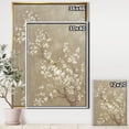 thumbnail image 2 of Fleurs de Cerisier Blanches III - Toile Encadrée Style Ferme, 2 of 3