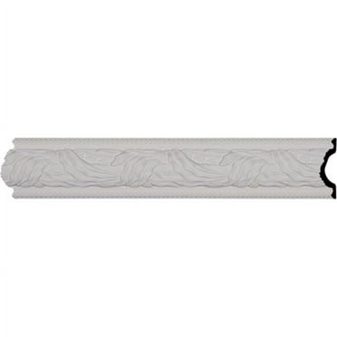 Ekena Millwork 5 7/8"H x 1 3/4"P x 94 1/2"L, (7 7/8" Repeat), Harvest Chair Rail