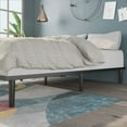 thumbnail image 2 of Zinus Parker Metal Platform Bed, Charcoal, King, 2 of 8