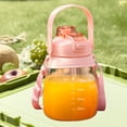 thumbnail image 1 of New Fruit Making Separation Ton Cup Multifunctional Portable Juicer With 10 Blades And 45.75 Ounces Large CapacityFeature:Quantity: 1pcMaterial: ABS+PCColor: Green P-inkProduct size:, 1 of 6