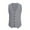 Gray, variant on IYTR Men's Single-breasted Suit Jacket Sleeveless Jacket Button Up V-Neck Comfy Business Casual Vest Jacket with Pocket Solid Color Black XL