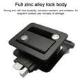 thumbnail image 4 of Yeacher RV Door Lock Zinc Alloy Entry Door Latch Lock Replacement Kit with 2 Keys, 4 of 8