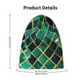 thumbnail image 4 of Sikiie Green Mosaic Glass Toddler Beanie Kids Beanie Hat Warm Winter Hats for Boys Girls Knit Cap, 4 of 7