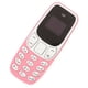 thumbnail image 5 of El teléfono más pequeño del mundo, manos libres, Bluetooth, marcador, tarjeta SIM dual, desbloqueado, GSM 2 en 1, mini teléfono móvil rosa, 5 of 14