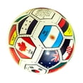 thumbnail image 1 of Juguetes infbles de bo de de pya del juguete de bo de impresión de nacionales de 9 " Zulema pelota de playa, 1 of 8