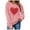 Pink, variant on Valentines Day Sweatshirts for Women 2026 Funny Love Heart Graphic Crewneck Pullover Cute Holiday Long Sleeve Tops Pink L