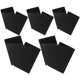 thumbnail image 1 of unbranded 10Ud Tarjetas Metálicas Negras Para Práctico Y Acabado Fino, 1 of 7
