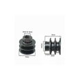 thumbnail image 4 of 20mm Id V Belt Pulley Pulley Di Dire Dout Double Groove Fit For Ho/nes 168f 170f Gx110 Gx120 Gx160 Gx200 7hp Atv Go Kart Graciella Motors (color : 20m, 4 of 5