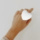 thumbnail image 2 of 3 piezas espejo de maquillaje en forma de corazón Paleta de mano de acero inoxidable para la pantalla de mesa de San Valentín y esmalte de uñas Mezcla, 2 of 6