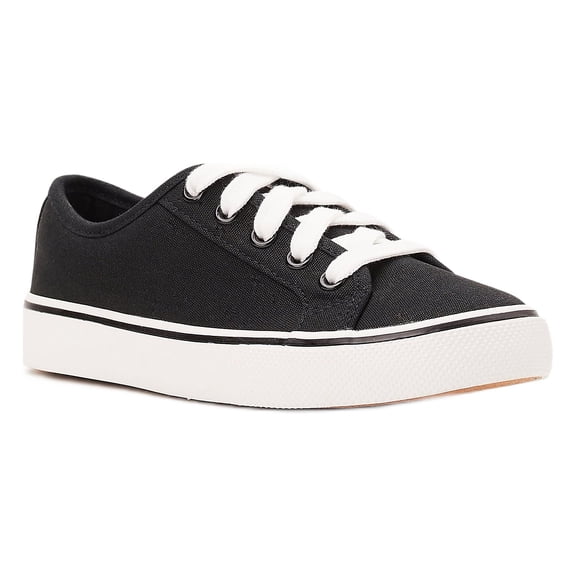 Wonder Nation Little & Big Girls Casual Skate Shoe, Sizes 13-6