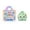 Dumpling C #87, variant on Christmas Dumplings Plush, Holiday Collectibles, Bear