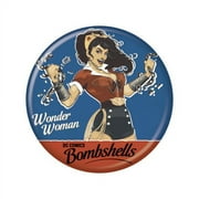 Wonder Woman DC Comics Bombshells 3" Button