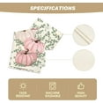 thumbnail image 4 of SM-XLHN Pumpkins Eucalyptus Leaves Fall Table Runner, Autumn Thanksgiving Kitchen Dining Table Decoration for Home Party Decor 13x72 Inch, 4 of 6