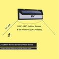 thumbnail image 4 of Security Outdoor Motion Sensor Solar Wall Light, 1 Pack, Black, 4 of 5