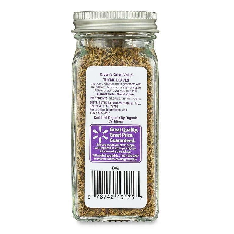 Organic Thyme Gourmet Herb Leaf - Perfect For Elevatingdishes - Thym