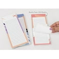 thumbnail image 7 of Inkdotpot Pack of 3 Magnetic Fridge To-Do List Notepads- Magnetic Memo Pads For Refrigerator-(50 Sheets Each)-J6, 7 of 7