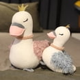 thumbnail image 2 of Pillow Cartoon Cute Crown Swan Plush Toy Doll Home Decorative Cushion for Adult Childern Birthday Gift Soft Plush Toys heqiyong LED, 2 of 2