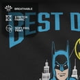 thumbnail image 4 of Men's Batman Best Dad in the Universe  Graphic Tee Black X Large, 4 of 10