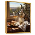 thumbnail image 2 of Designart "Champagne Charms" Wine & Champagne Floater Framed Canvas Wall Art, 2 of 5