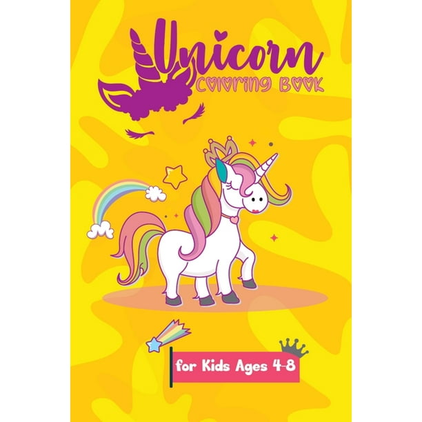 unicorn coloring book for kids  an adult coloring book with fun easy and  relaxing coloring pages for children ages 48 activity books for kids