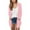 Hot Pink, variant on PMUYBHF Female Oversized Cardigans For Women Womens Lightweight Open Front Cardigans Summer Fall Outwear Tops Thin Cover Ups Long Sleeve Sweater Casual Coats Tops M Green
