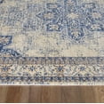 thumbnail image 5 of Luxe Weavers Oriental Blue 5x7 Area Rug Floral Fringed Carpet, 5 of 6