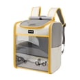 thumbnail image 1 of Carrier Pet Mochila Plegable Pet Dog Outing Bag Pet Carrier Supplies (Amarillo) Likrtyny Libre de BPA, 1 of 8