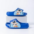 thumbnail image 4 of ZHOGXU Kids Summer Girls Boys Slippers Indoor Outdoor Cartoon Astronaut Print Non- Comfortable Lightweight Casual Sandals,Blue,4.5-5 Years, 4 of 8
