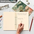 thumbnail image 4 of FORMRS 1-Subject Spiral Notebook 8" x 5" College Ruled 60 Refillable Sheet A5 Hard Cover, 2 Pack, Pink and Green Cat, 4 of 7
