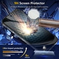 thumbnail image 4 of [2+2Pack] KisonovaGuard for Google Pixel 10 Pro XL HD and Privacy Screen Protector and Camera Lens Film [Tempered Glass Protector] [9H Hardness] [No-Bubble] [3D Full Coverage], 4 of 7
