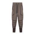 thumbnail image 2 of ZAXARRA Pantalon Taille Haute Uni avec Cordon de Serrage et Poches, 2 of 9