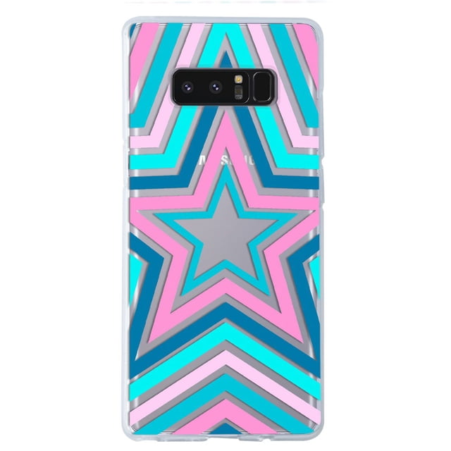 Funda para Galaxy Note 8 Ilusion de Estrellas Uso Rudo,