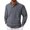 Gray, variant on Men's Shirts Casual Fashion Long Sleeves Button Down Shirt Lightweight Comfortable Business Vacation Tops