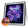 thumbnail image 2 of Pintura de diamante 1 5D DIY Full Square Drill Kit Rose Home Decoration Art Craft Hugtrwg Para estrenar, 2 of 9