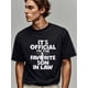 thumbnail image 3 of Camiseta informal oficial para hombre "Yerno", estampada en negro, cuello redondo, 100 % algodón, divertida, elegante, supersuave, transpirable, resistente a la humedad, ideal para correr y fines de s, 3 of 6