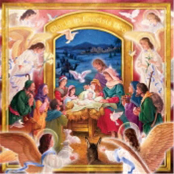 Jumbo Advent Calendar-Visitation (17 X 17)