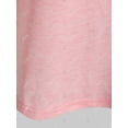 thumbnail image 4 of Talla grande Hombro frío flor de encaje de camiseta Rosegal  Camisetas tallas grandes, 4 of 5