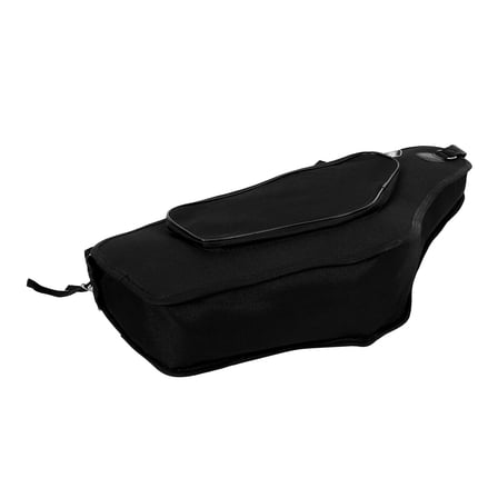 ELAYARD Universal Alto Saxophone Case Black Music Instrument Storage Bag for Students Practice