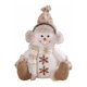 thumbnail image 2 of Muñeco de Nieve Navideño de Patas Cortas, Muñeco de Punto Marrón Cálido, Decoración de Rudolf, Muñeco de Duende Enano, Decoración Navideña, 2 of 7