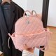 thumbnail image 4 of Mochila con lazo y bordado de diamantes para mujer, primavera y verano 2025, nueva, combina con todo, informal, versión coreana, mochila escolar, 4 of 5